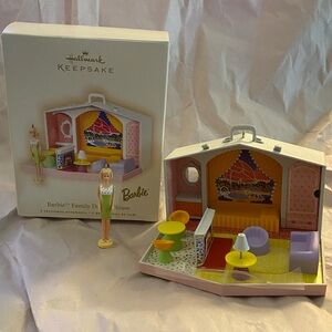 Hallmark Ornament - Barbie Family Deluxe House